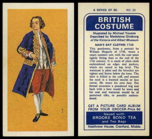 Man day clothes - clothes, 1738