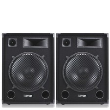 Pair MAX 15" DJ PA DISCO PARTY BAND Mega LOUD BASS 2000w Peak Speakers SSC2790