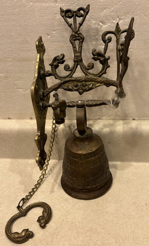 Vintage brass ornate - brass,