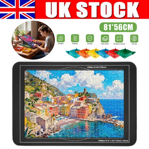 Jigsaw puzzle board with felt - puzzle,