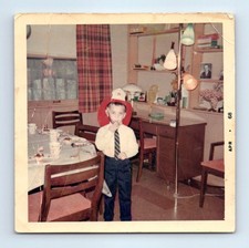 Old Vintage Square Color Photo
