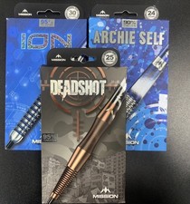 Darts Bundle - Job Lot - 3 sets of Tungsten darts - Mission - USED