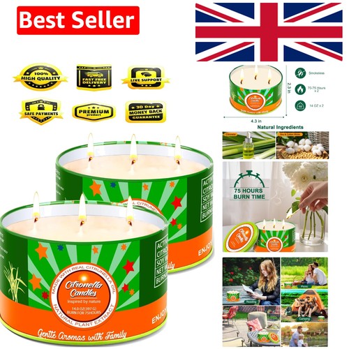 Large outdoor citronella - outdoor,