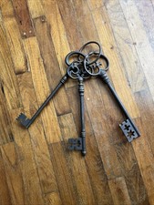 3 Large Decorative Skeleton
