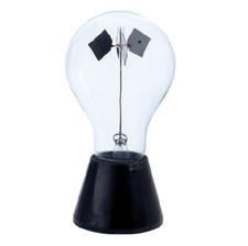 Eisco Crookes Radiometer - Round Plastic Moulded Base - Glass Bulb 70mm Diameter