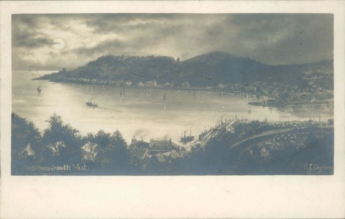 Oban from south - , west
