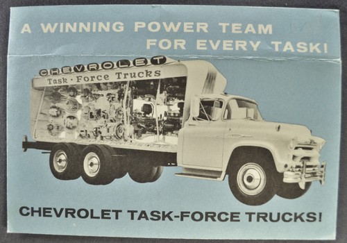 1957 chevrolet truck brochure - 1957,