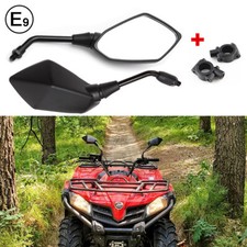 2X Motorcycle Side Mirrors w/