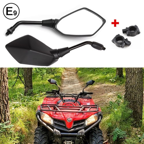 Motorcycle side mirrors - mirrors, w/