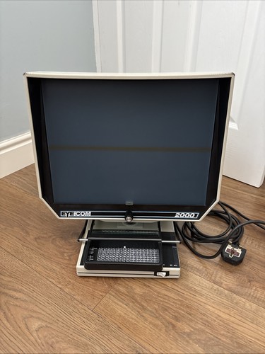 Eyecom 2000 microfiche reader - eyecom,