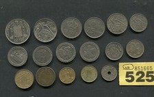 Lot of 17    coins of  Spain