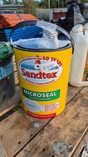 Sandtex Smooth Masonry Paint 5 Litre - Morning Sky - DAMAGED TIN