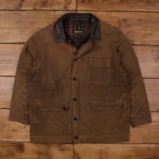 Vintage Barbour Wax Jacket XL Fieldspar Brown