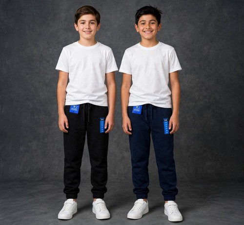 Kids fleece joggers boys girls - joggers,