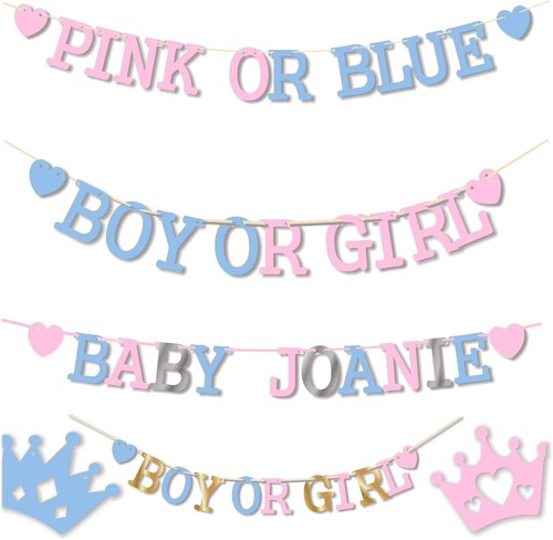 Boy girl bunting - boy, gender