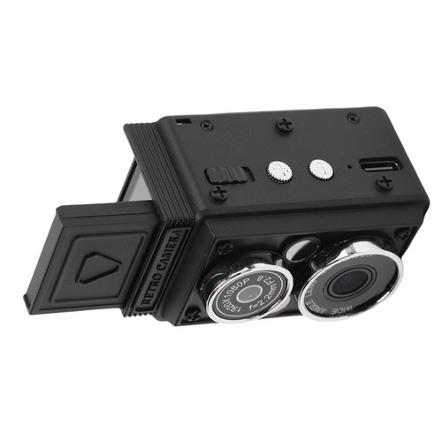 Vintage dual lens camera 12mp - vintage,