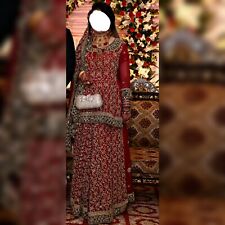 Asian Indian Pakistani Bridal Dress Barat Lehnga Worn Once Only (no pouch)