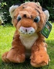 RSPB Plush soft tiger toy cub