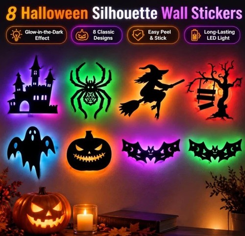 Halloween led silhouette - led,