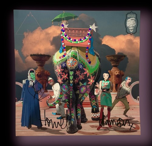 Signed gorillaz damon - signed,