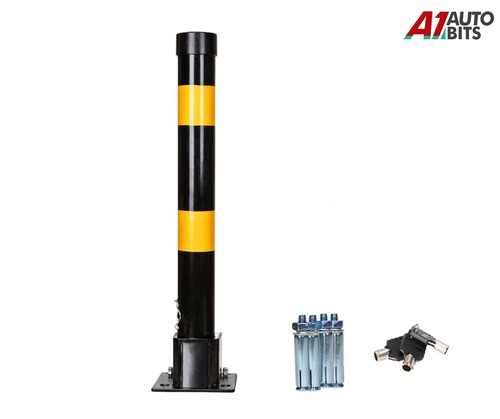 Black car parking space - black,