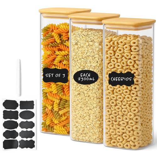 Glass storage set 3l - glass,