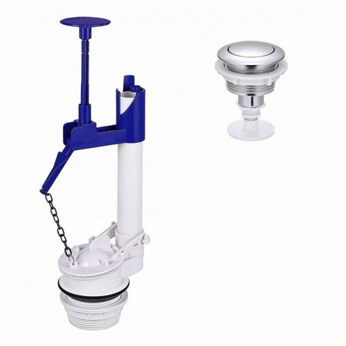 Toilet cistern flush valve - flush,