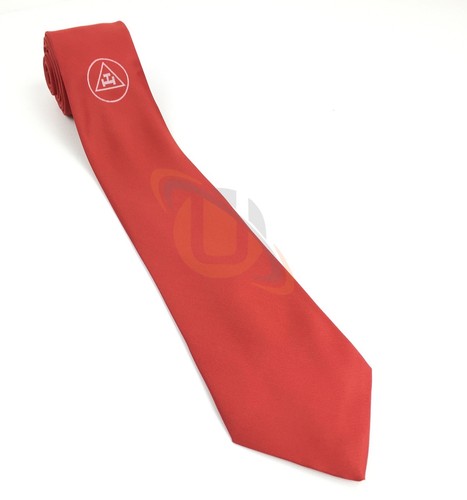 Masonic royal arch red tie - red,