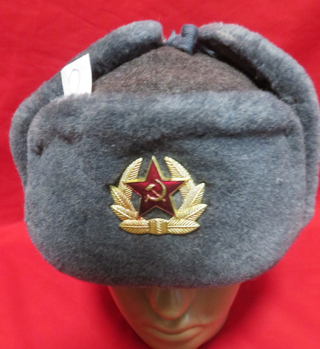 Soviet russia ushanka winter - soviet,