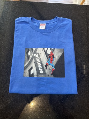 Supreme spider man tee royal - spider-man,