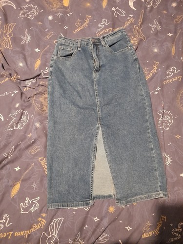 Denim skirt - denim,