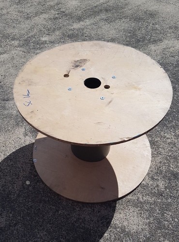 Big plywood cable drum - plywood, drum,