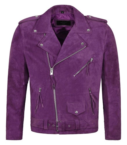 Brando mens leather jacket - mens,