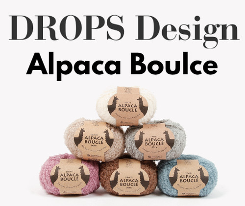 Drops alpaca boucle mix aran - boucle,
