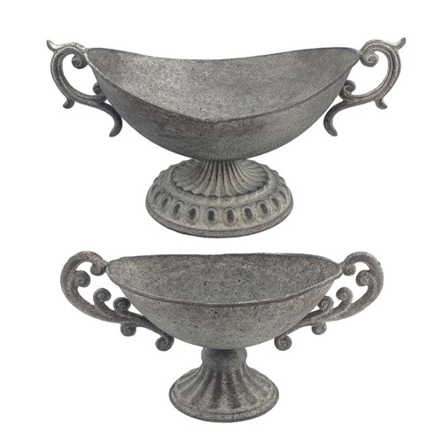Flower pot urn metal - flower,