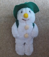 Vintage 1980s Snowman Plush