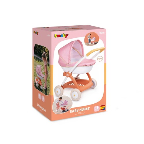 Smoby baby nurse doll pram - smoby,
