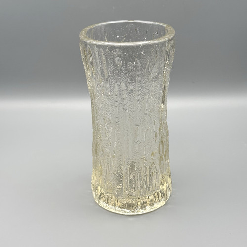 Vintage ice glass - vase, walther