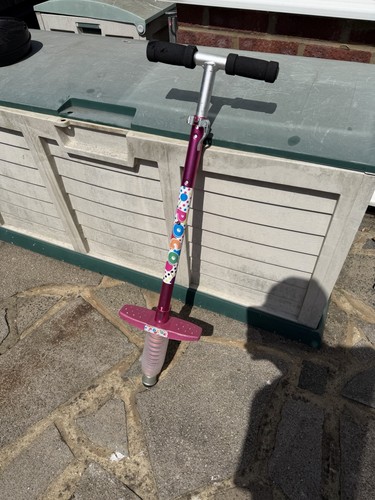 Pogo stick children pink - stick,