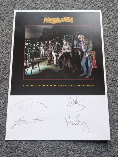 Marillion clutching straws - marillion, at
