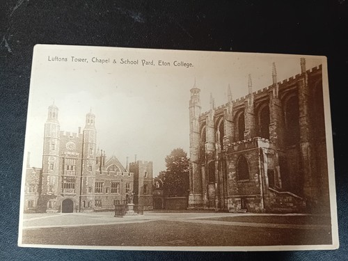 Vintage postcard luftons - vintage,