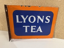 *MINT* Lyons Tea Enamel Sign