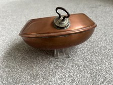 Antique Copper Bed Warming Pan