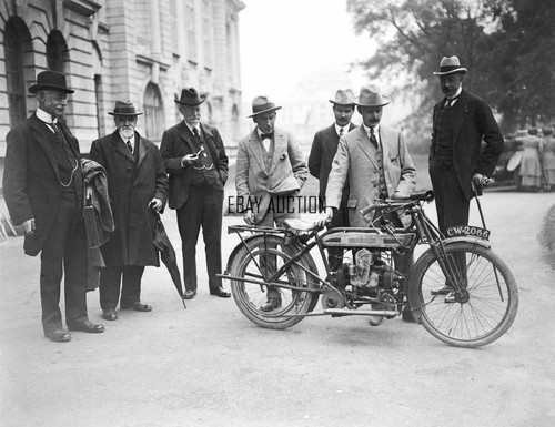 Douglas twin motorcycle photo