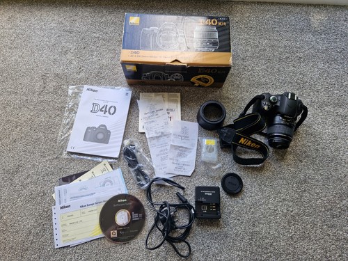 Nikon d40 kit digital - kit, slr