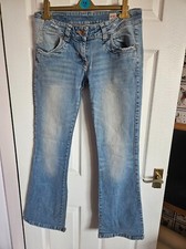 Republic slouch size 12 inside leg 32 ladies blue stonewashed denim jeans