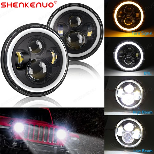 Inch round led headlight - 7,