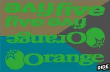 Orange Five Frame Decal Sticker Kit | GREEN - Enduro, XC, Trail - Ride Decals