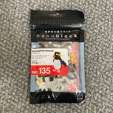 New & Sealed - Nanoblock Rockhopper Penguin NBC 135 (christmas gift kawada lego)
