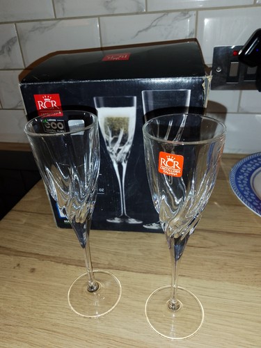 Six crystal glass - , for